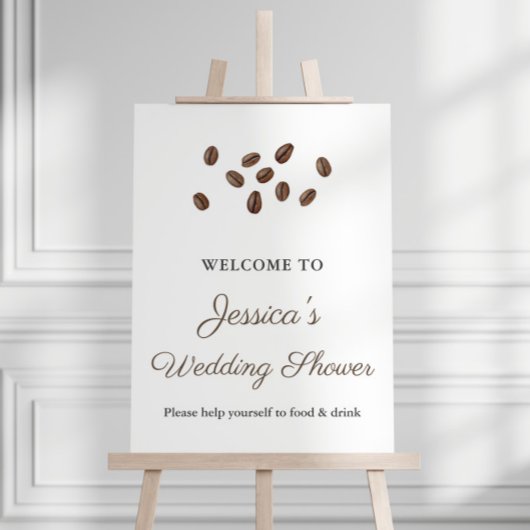Love Is Brewing Bruiloft Feest Welkomstbord Poster