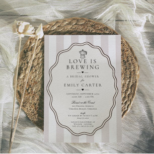 Love is Brewing Bruiloftsborrel Kaart
