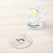 Love is Brewing Bruiloftsshower Papieren Slingers Kartonnen Onderzetters (Insitu)