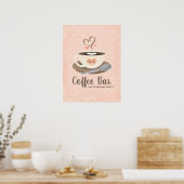 Love is Brewing Coffee Bar Poster (Keuken)