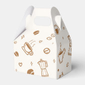 Love is Brewing Coffee Bridal Shower Thank You Bedankdoosjes (Achterkant)