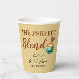 Love Is Brewing Coffee The Perfect Blend  Papieren Bekers
