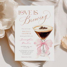 Love is Brewing Coquette Bruiloftsfeest