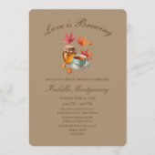 Love Is Brewing Cozy Theebruidssluiting Kaart (Voorkant)