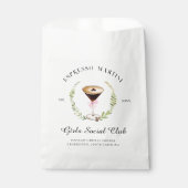 Love Is Brewing Espresso Martini Bachelorette Bedankzakje (Voorkant)