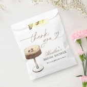 Love Is Brewing Espresso Martini Bridal Shower Bedankzakje (Gezegeld)