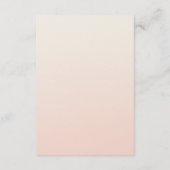 Love is Brewing Espresso Martini Bridal Shower Kaart (Achterkant)