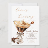 Love is Brewing Espresso Martini Glitter Drips Kaart (Voorkant)