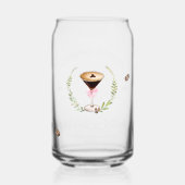 Love Is Brewing | Espresso Martini Vrijgezellenfee Blikvorm Glas (Voorkant)