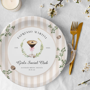 Love Is Brewing   Espresso Martini Vrijgezellenfee Papieren Bordje