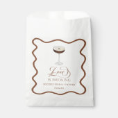 Love Is Brewing Expresso Martini Bruidsfeest Bedankzakje (Voorkant)