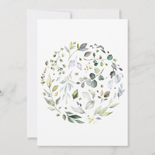 Love is Brewing Herbal Tea Vrijgezellenfeest Kaart (Achterkant)