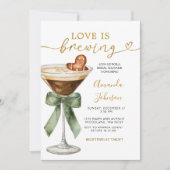 Love Is Brewing Holiday Coffee & Cocoa Party Kaart (Voorkant)