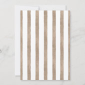 Love is Brewing Martini Bridal Shower invitation Kaart (Achterkant)