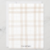 Love is Brewing Menu (Achterkant)