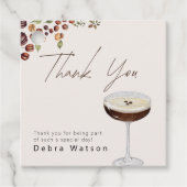 Love Is Brewing Moderne Bruiloftsdouche Bedankjes Labels (Voorkant)