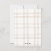 Love is Brewing Response Card RSVP Kaartje (Achterkant)