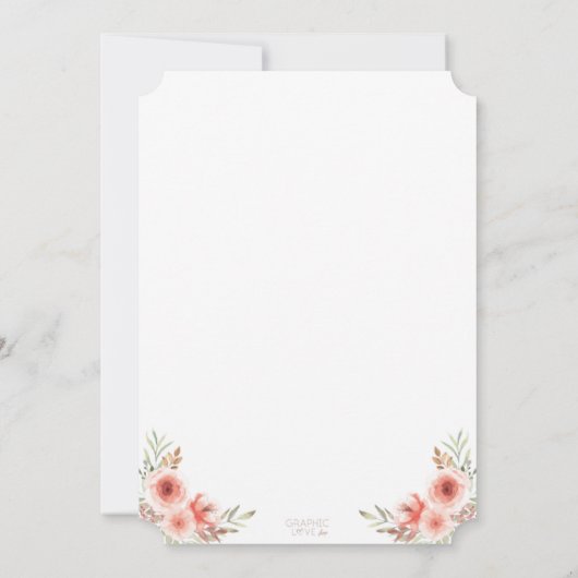 Love is Brewing Tea Party Vrijgezellenfeest Kaart (Achterkant)