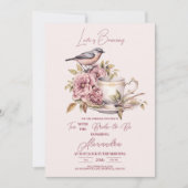 Love is Brewing Tea Party Vrijgezellenfeest Kaart (Voorkant)