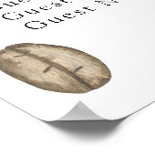 Love is brewing Wedding seating chart Poster (Hoek)