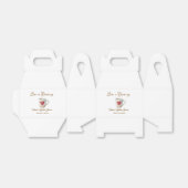 Love is Brewing white coffee mug heart bridal show Bedankdoosjes (Uitgevouwen)