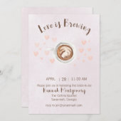 Love is Brouwerij Bridal Shower Invitation Kaart (Voorkant / Achterkant)