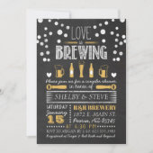 Love is Brouwerij Bridal Shower Invitation Kaart (Voorkant)