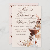 Love is Brouwerij Bridal Shower Invitation Kaart (Voorkant / Achterkant)