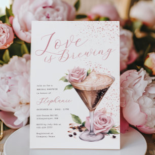 Love is Brouwerij Bridal Shower Invitation Kaart
