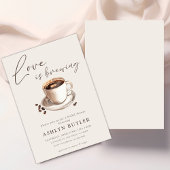 Love is Brouwerij Bridal Shower Invitation Kaart