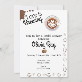 Love is Brouwerij Bridal Shower Invitation Kaart