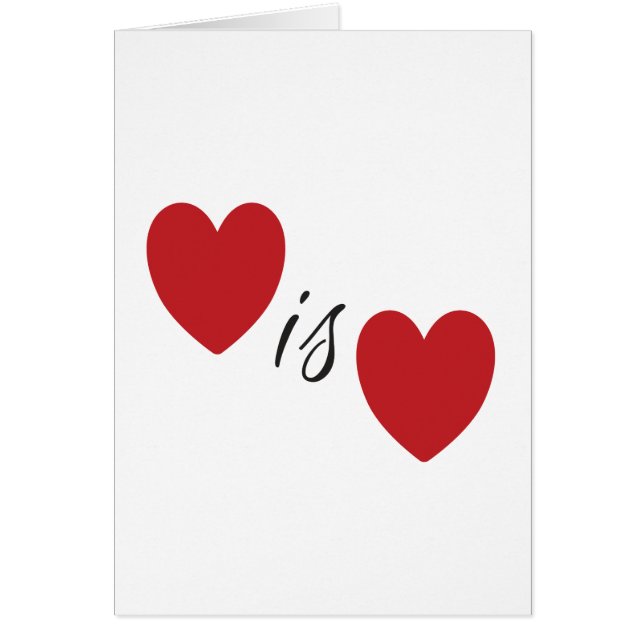 Love is Card (Voorkant)