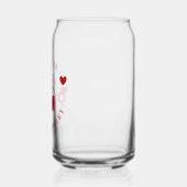 Love Is Cherry Sweet Bridal Shower Blikvorm Glas (Links)