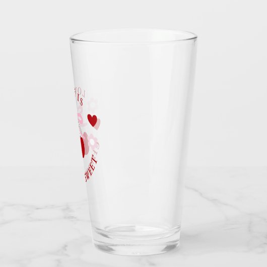 Love Is Cherry Sweet Bridal Shower Glas (Links)