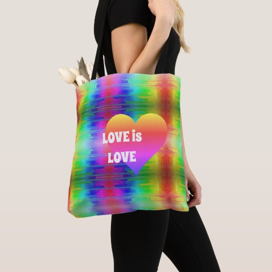 Love is Colorful Tote Bag (Dichtbij)