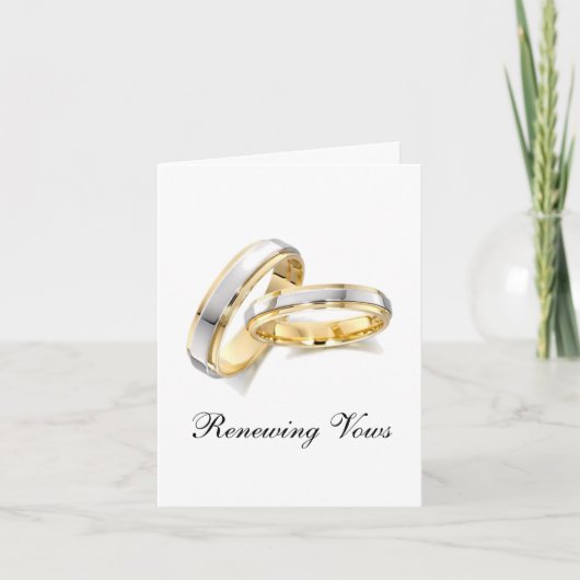 Love is Divine Golden Rings Renewing Vows (Voorkant)