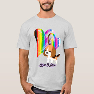 Love is Dog - LGBTQ+ Pet Owner T-shirt
