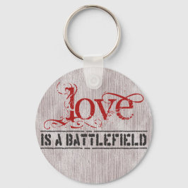 LOVE IS EEN BATTLEFIELD SLEUTELHANGER