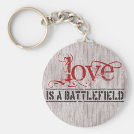 LOVE IS EEN BATTLEFIELD SLEUTELHANGER