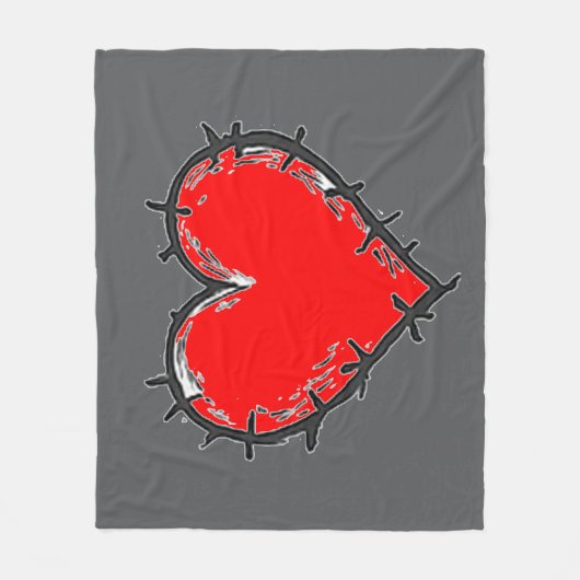 Love is fleece deken (Voorkant)