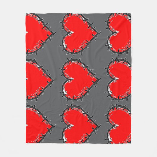 Love is fleece deken (Voorkant)