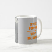 Love Is Forever Happy Halloween Coffee Mok (Voorkant rechts)