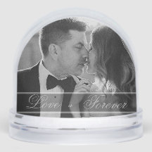 "Love is Forever" Photo Wedding Keepsake