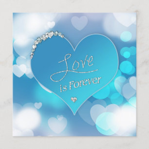 Love is Forever - Wedding Vow Renewal Uitnodiging