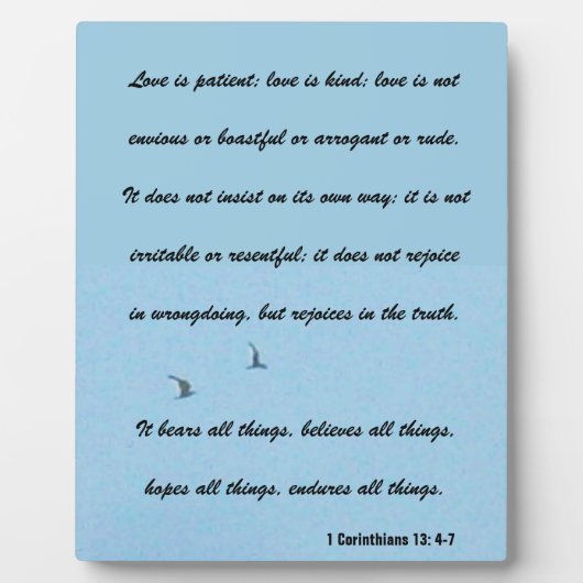 LOVE IS FOTOPLAAT (Voorkant)