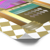 Love is Golden 50th Jubileum Welcome with Photo Poster (Hoek)