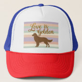 Love is Golden Trucker Pet (Voorkant)