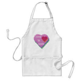 Love is Heart Apron Standaard Schort