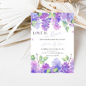Love Is in Bloom Bridal Shower-Floral Garden Theme Kaart