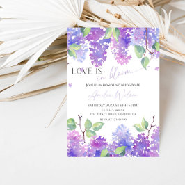Love Is in Bloom Bridal Shower-Floral Garden Theme Kaart